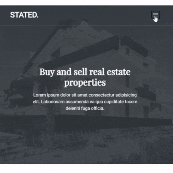 Responsive Real Estate site using HTML, CSS, and JavaScript (Source
